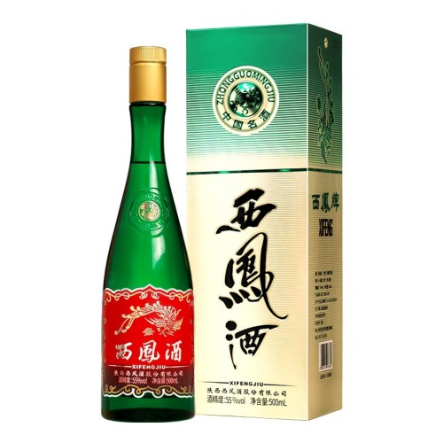 서봉주 西凤酒 시펑주 진장판(珍藏版) 녹병(绿瓶) 55도 500ml